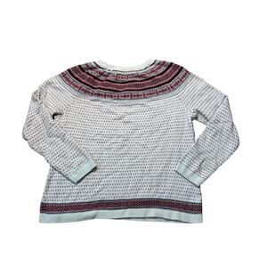 TALBOTS Cream sweater, Size XLP; Extra Large Petite; Wool Blend